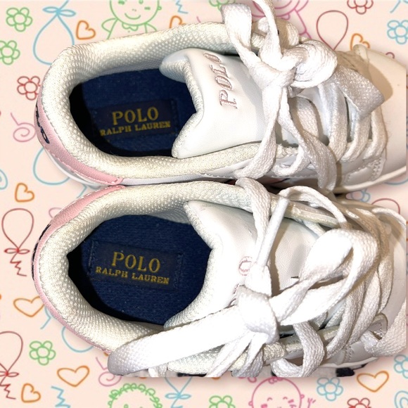 Polo Ralph Lauren Oaklynn Bear Sneakers - Picture 4 of 5